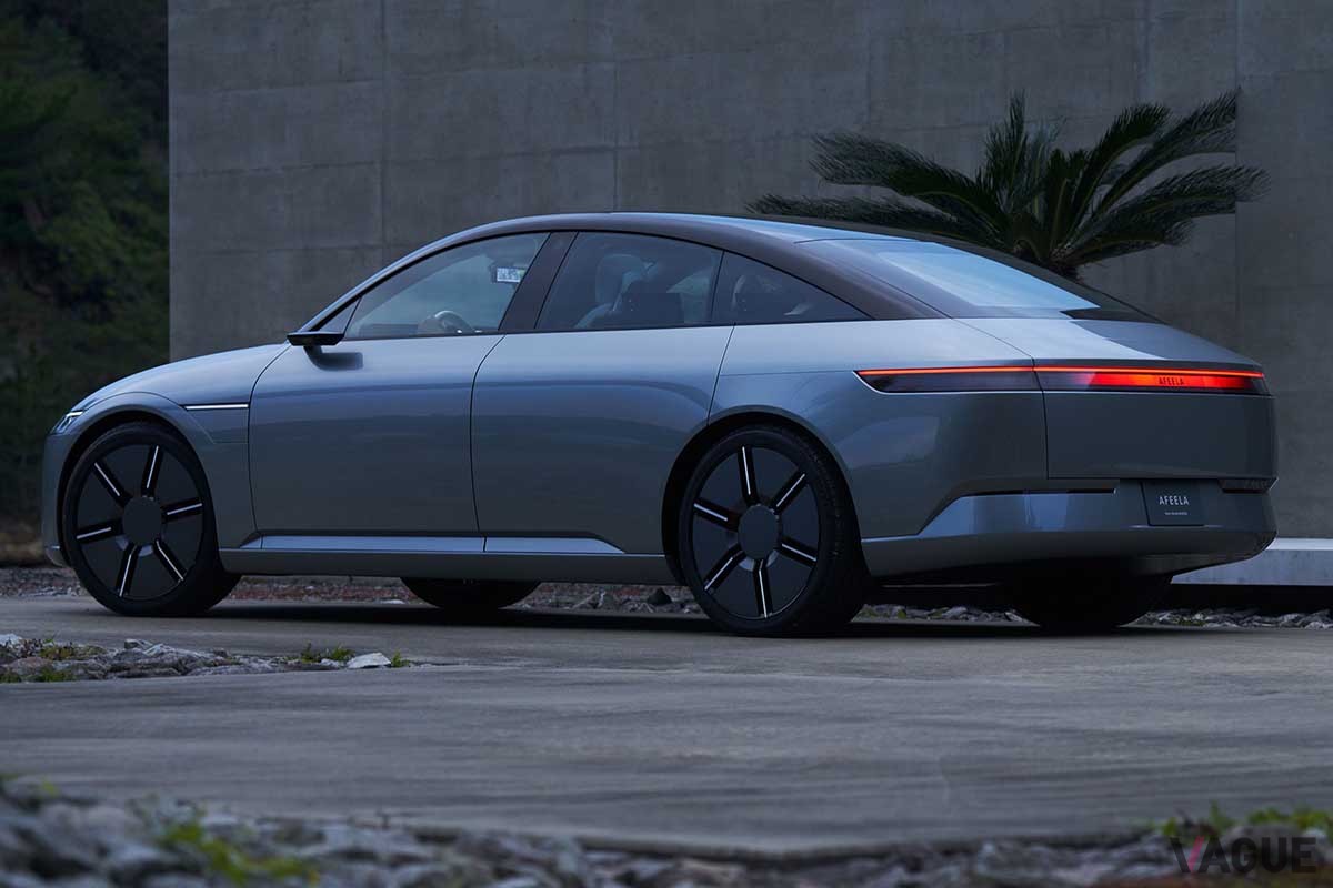 ソニー・ホンダモビリティが発表した新ブランド「AFEELA（アフィーラ）」を冠したEVのプロトタイプ
