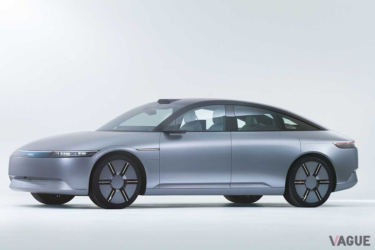 ソニー・ホンダモビリティが発表した新ブランド「AFEELA（アフィーラ）」を冠したEVのプロトタイプ
