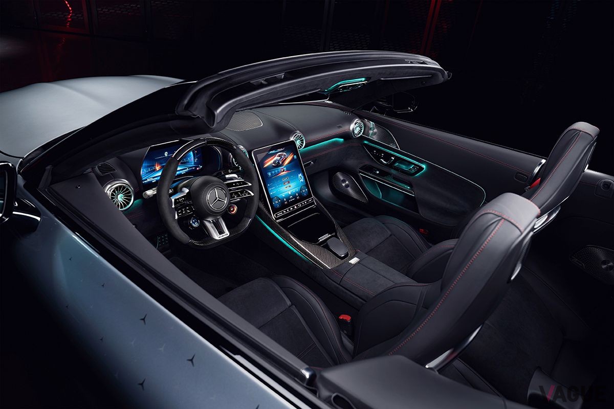欧州で登場した限定車 メルセデスAMG「SL63 4MATIC＋モータースポーツ・コレクターズ・エディション」のインテリア