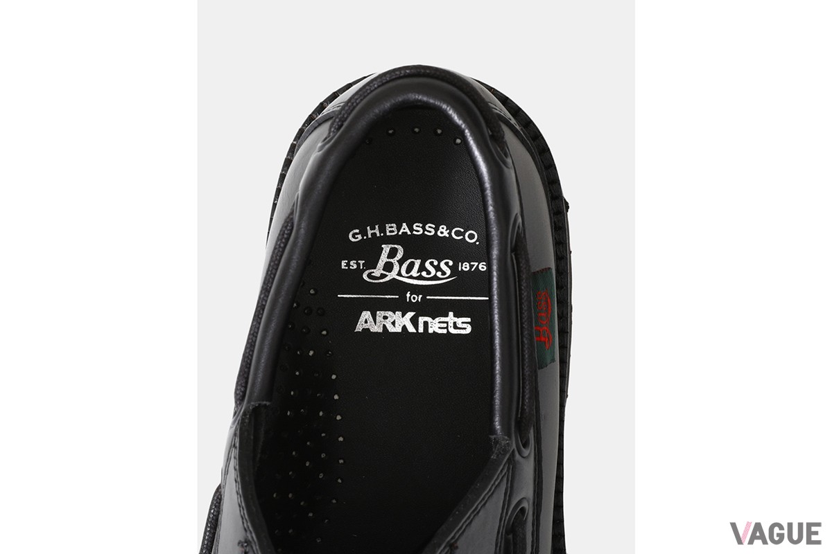 ローファーを作ったG.H.BASSと人気セレクトショップARKnetsのダブルネーム