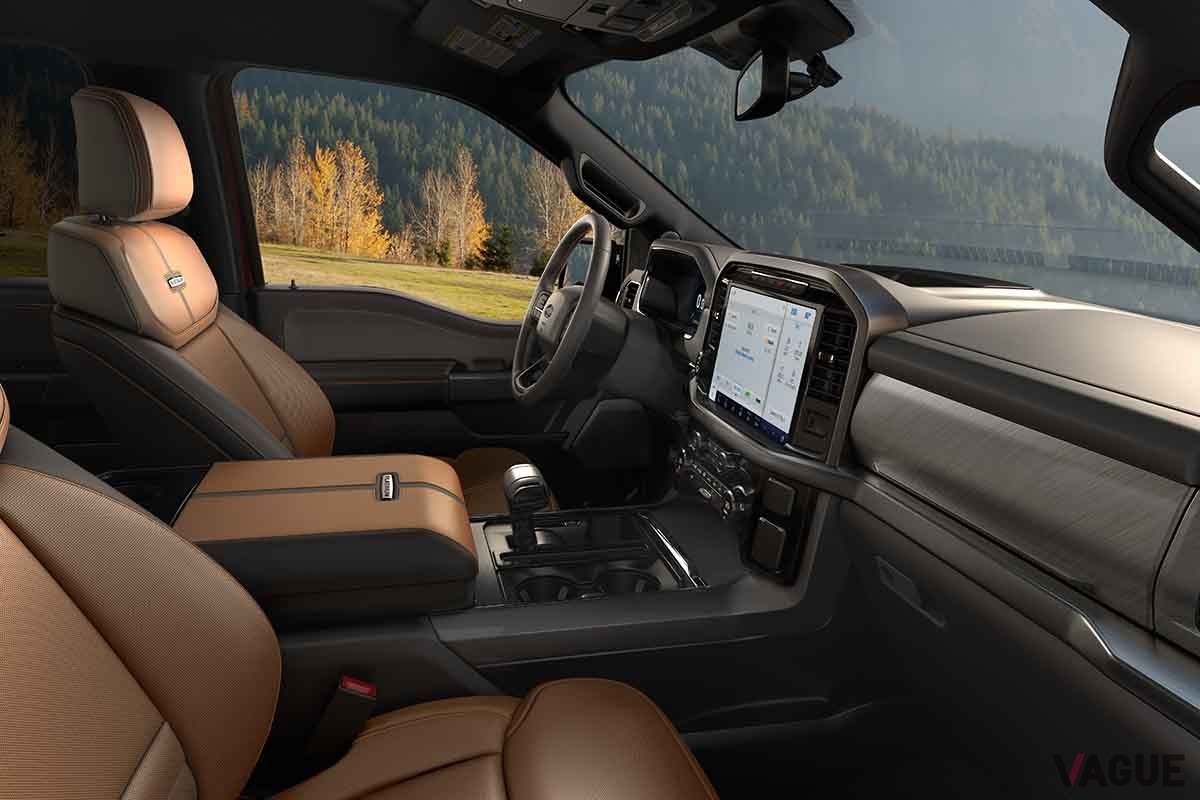 フォード新型「F−150」のインテリア