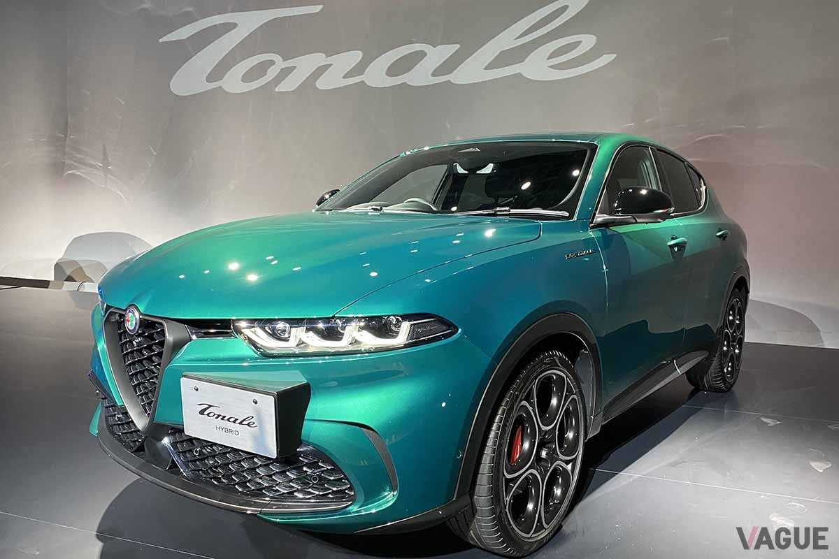アルファ ロメオ新型「トナーレ」発表会の様子