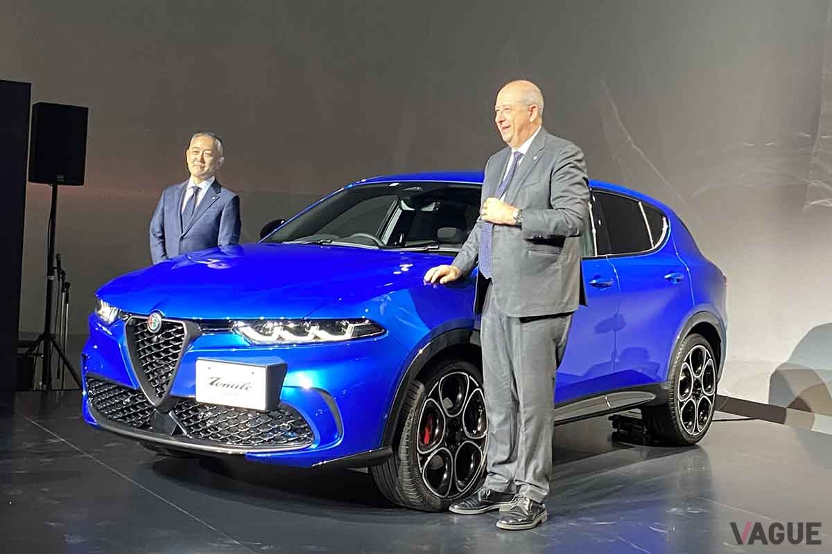 アルファ ロメオ新型「トナーレ」の発表会