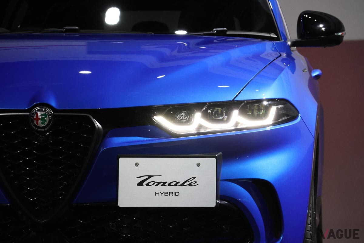 アルファ ロメオ新型「トナーレ」発表会の様子