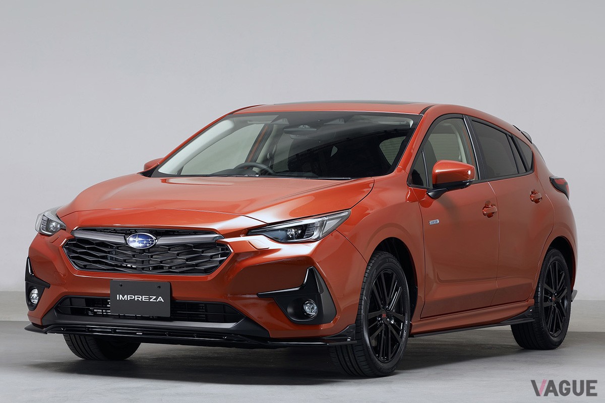 初公開されたスバル新型「インプレッサ」日本仕様車（プロトタイプ）