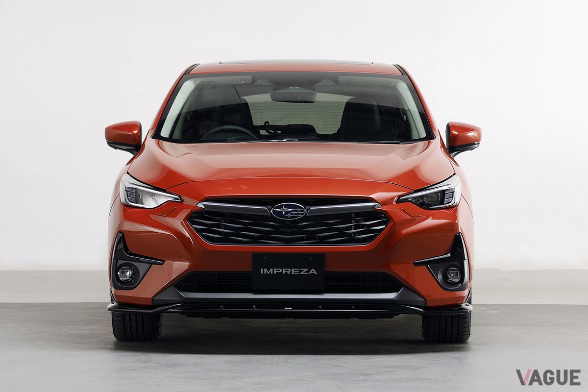 初公開されたスバル新型「インプレッサ」日本仕様車（プロトタイプ）
