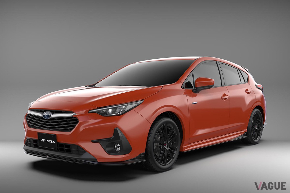 初公開されたスバル新型「インプレッサ」日本仕様車（プロトタイプ）