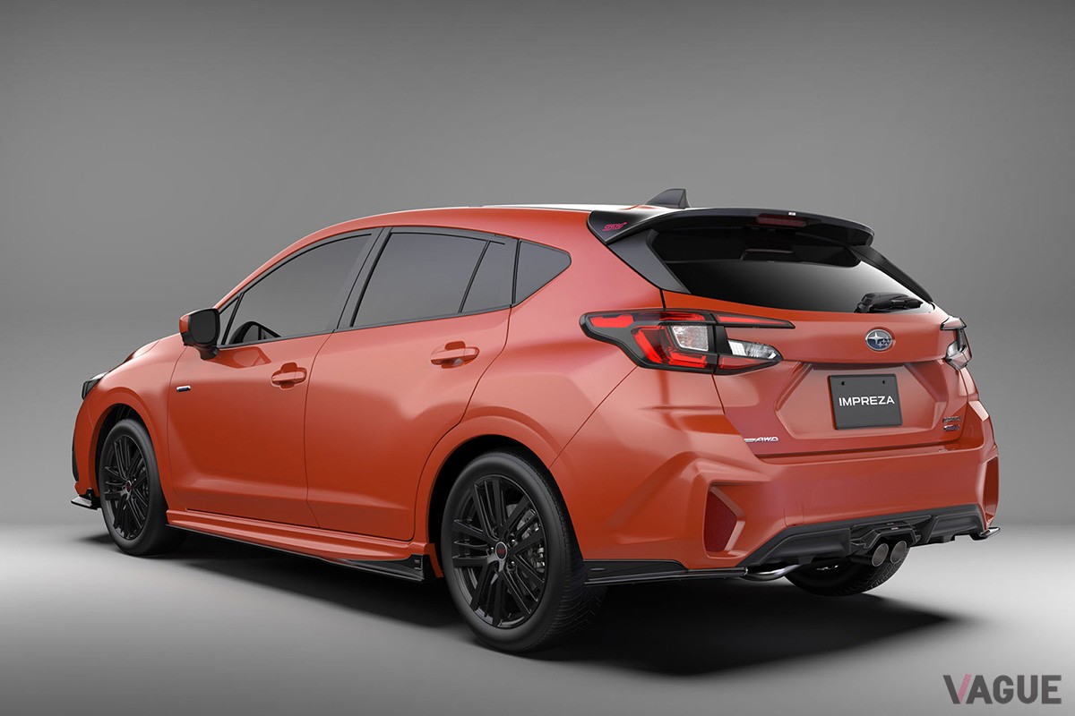 初公開されたスバル新型「インプレッサ」日本仕様車（プロトタイプ）