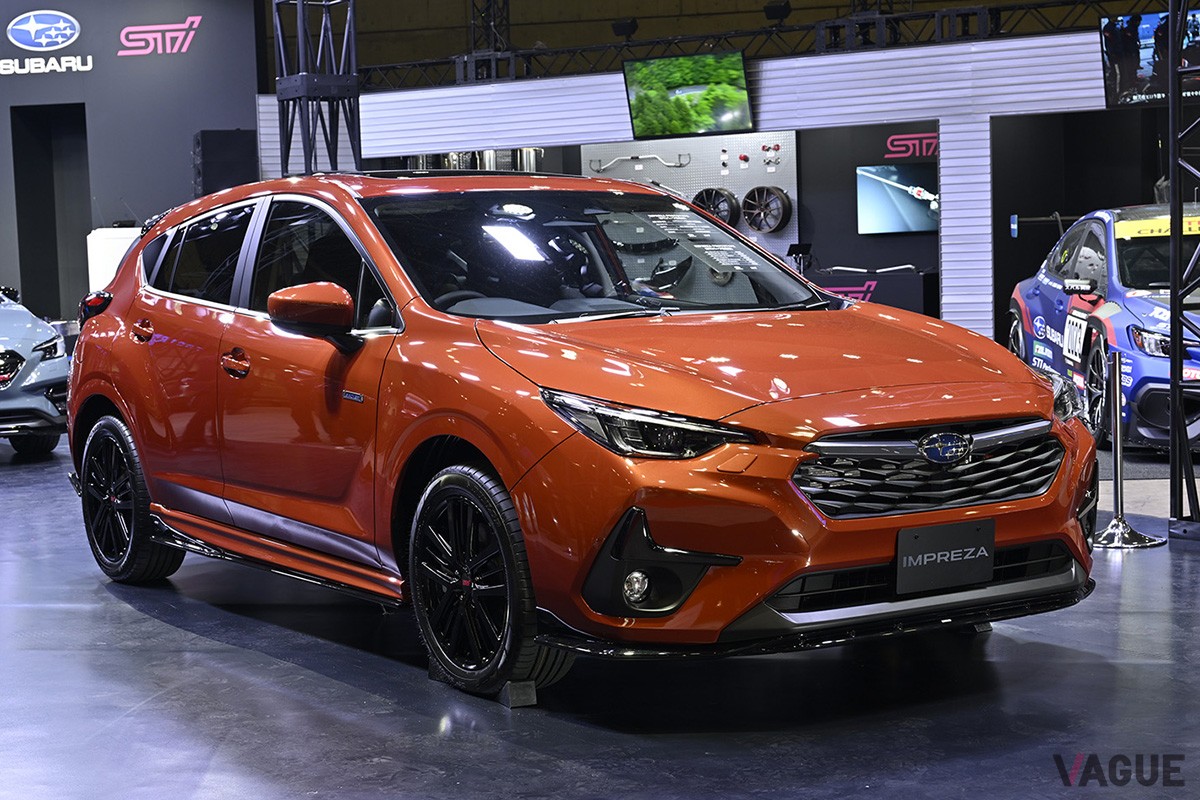 初公開されたスバル新型「インプレッサ」日本仕様車（プロトタイプ）
