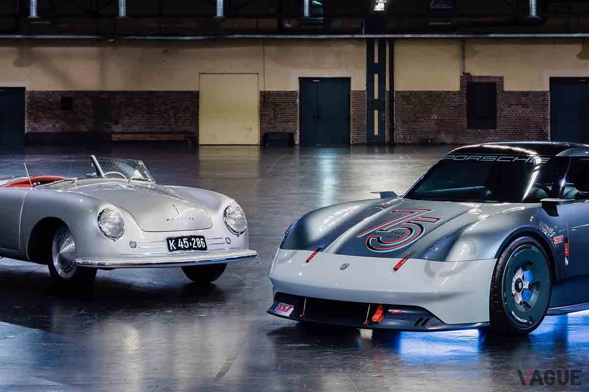 ポルシェ「ヴィジョン357」初公開 ポルシェ初のスポーツカー「356