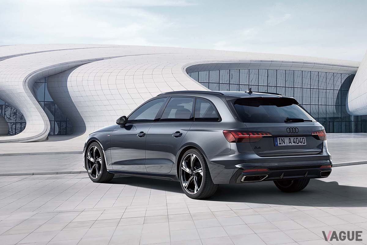 アウディの限定車「A4アバント ブラックスタイルプラス」