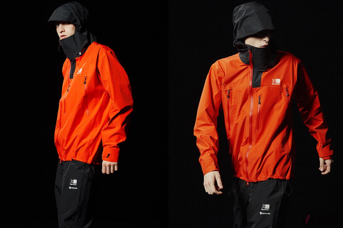 高機能素材による優れた防水性と透湿性、そしてカリマーのアイデンティティを感じさせるディティールワークやソリッドなデザインにより、さまざまなシーンで活躍する