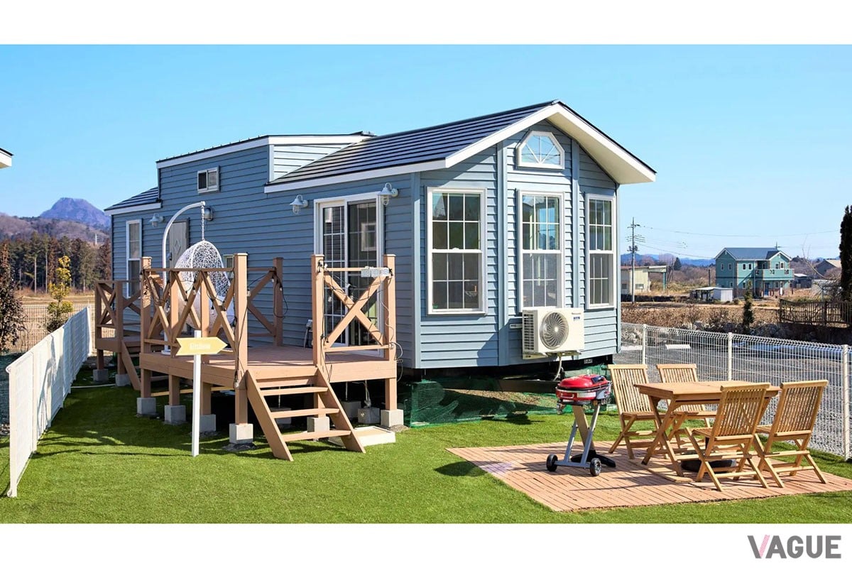 最新技術を結集させたハイエンドなトレーラーハウスをベースに、人も愛犬も快適に過ごせる宿泊施設に仕上がった「Solana日光」