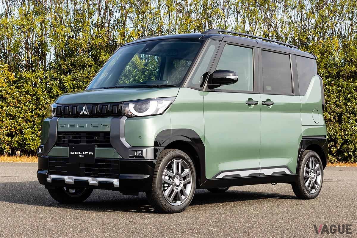 キャンプのアシや車中泊などのアウトドアシーンでも活躍すること間違いなしの三菱「デリカミニ」