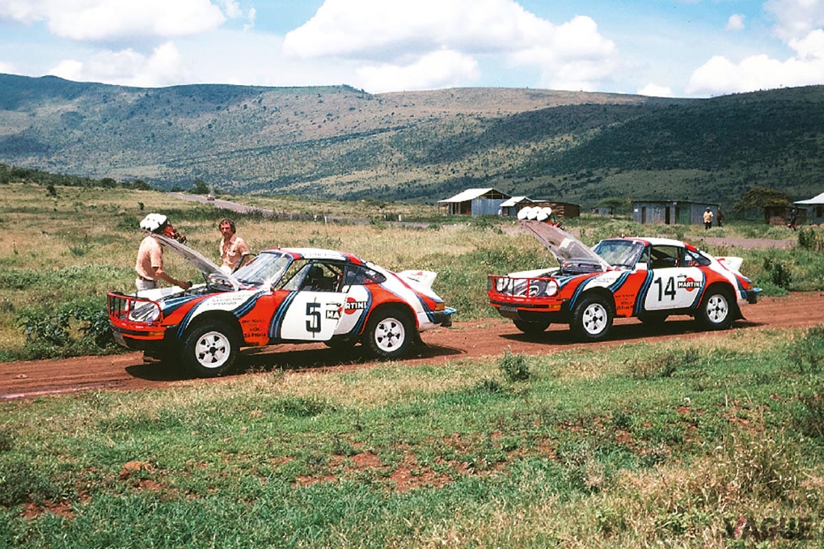 1978年のサファリラリーに参戦したマシン「911SC」