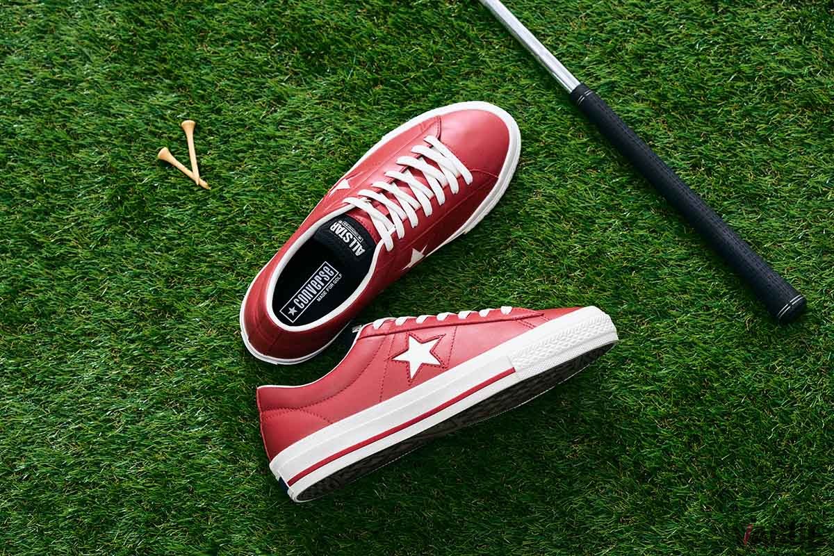 CONVERSE MADE FOR GOLFの「ONE STAR GF」には新色のレッドが追加された