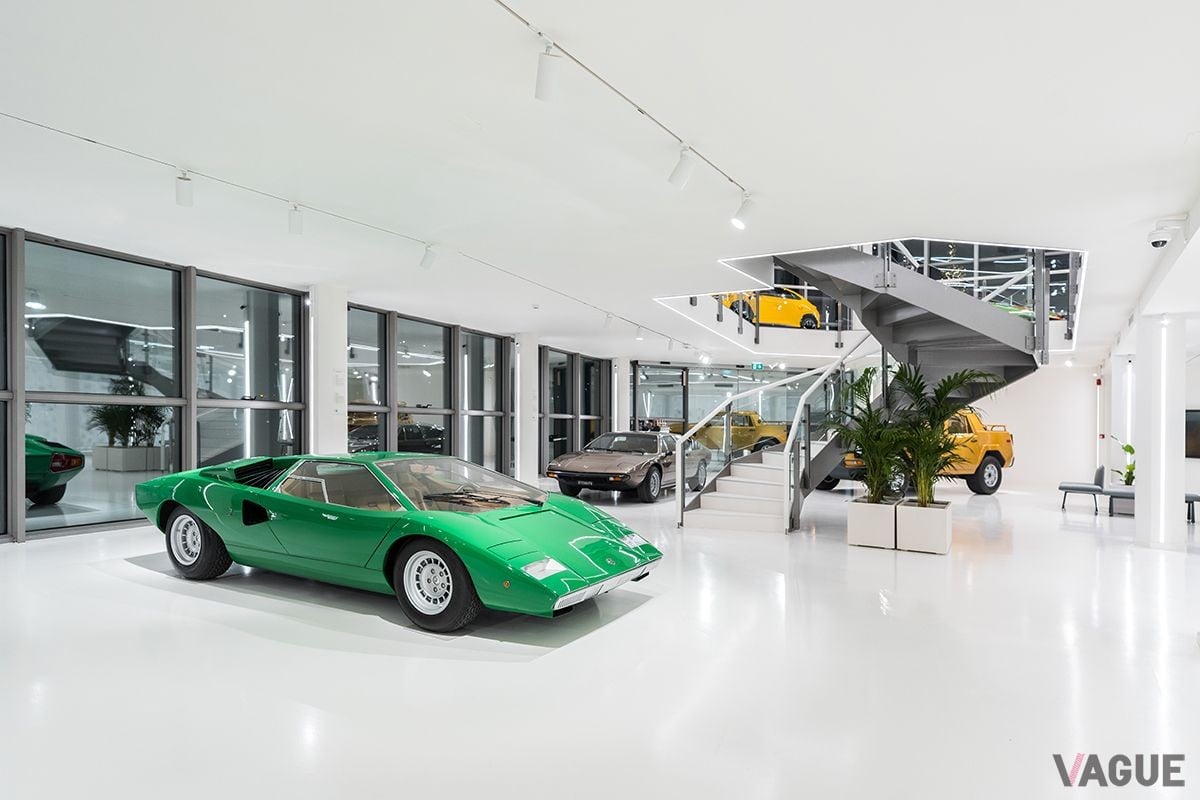 イタリアのサンターガタ・ボロネーゼにあるランボルギーニ博物館（Museo Lamborghini）