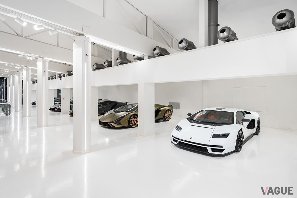 イタリアのサンターガタ・ボロネーゼにあるランボルギーニ博物館（Museo Lamborghini）