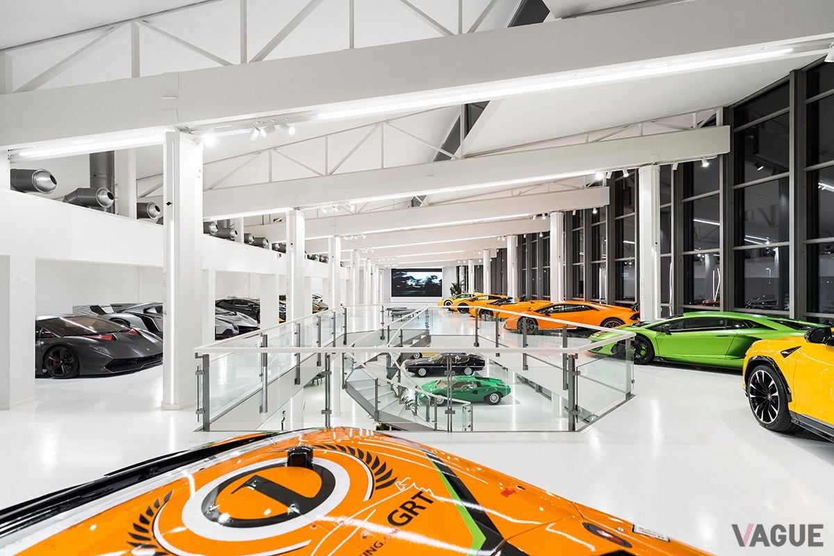 イタリアのサンターガタ・ボロネーゼにあるランボルギーニ博物館（Museo Lamborghini）
