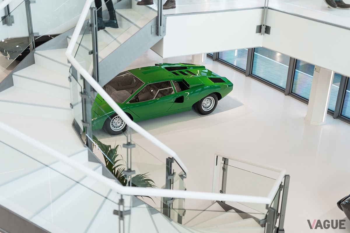 イタリアのサンターガタ・ボロネーゼにあるランボルギーニ博物館（Museo Lamborghini）
