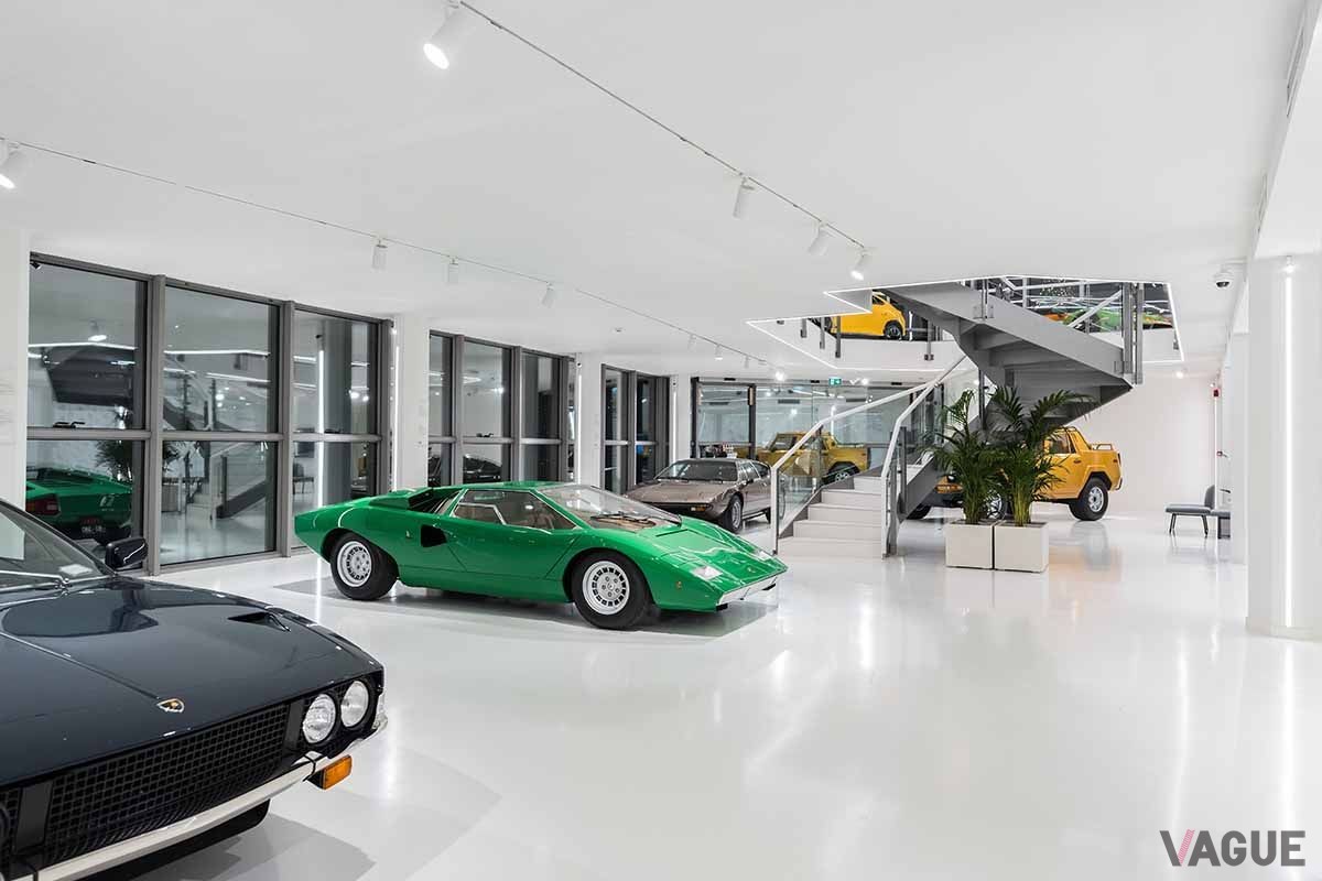 イタリアのサンターガタ・ボロネーゼにあるランボルギーニ博物館（Museo Lamborghini）