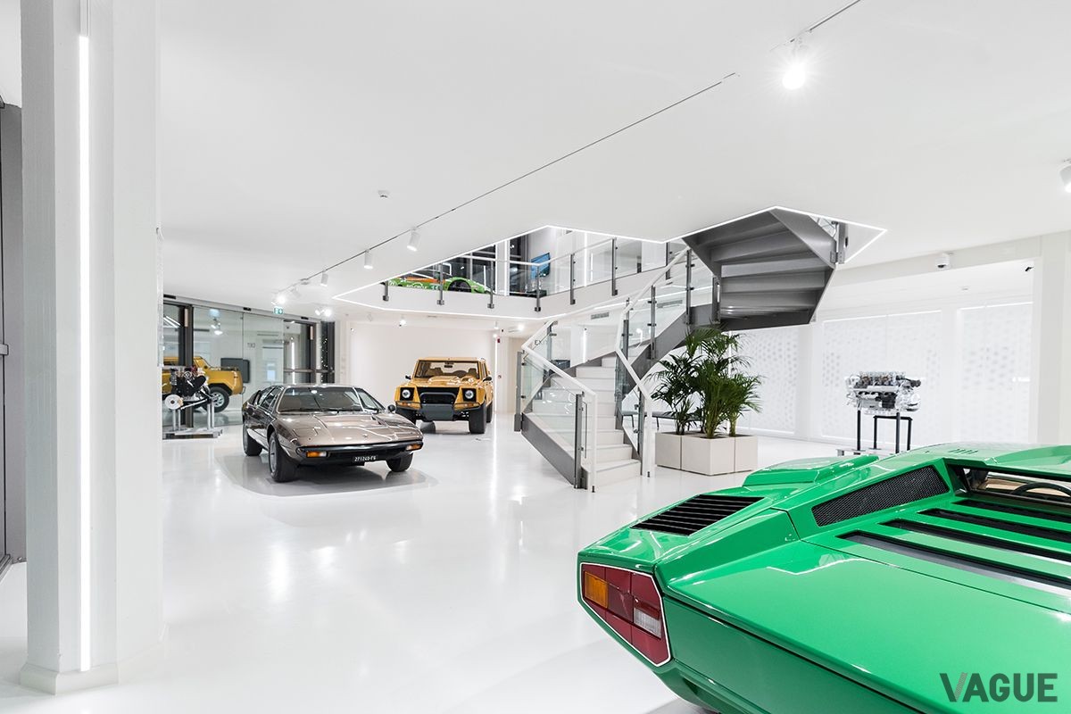イタリアのサンターガタ・ボロネーゼにあるランボルギーニ博物館（Museo Lamborghini）