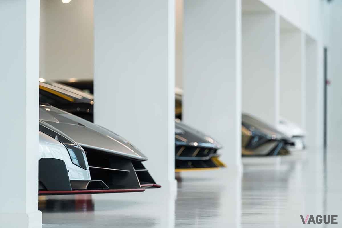 イタリアのサンターガタ・ボロネーゼにあるランボルギーニ博物館（Museo Lamborghini）