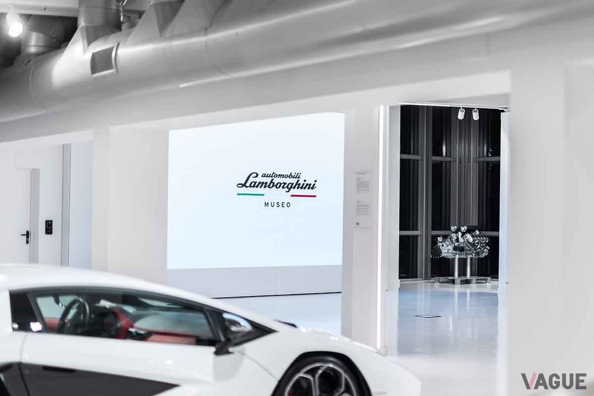 イタリアのサンターガタ・ボロネーゼにあるランボルギーニ博物館（Museo Lamborghini）