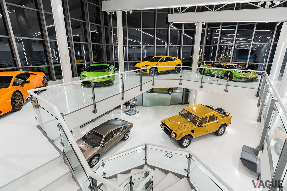 イタリアのサンターガタ・ボロネーゼにあるランボルギーニ博物館（Museo Lamborghini）