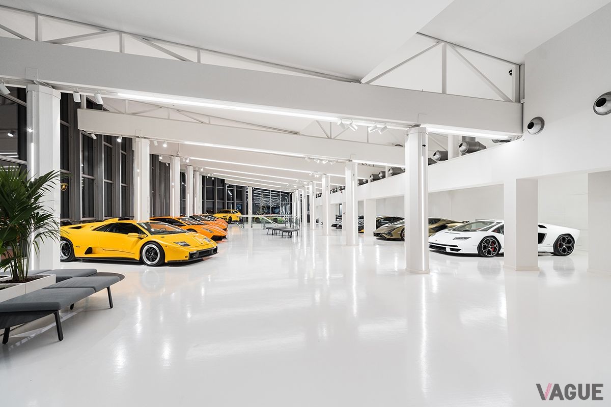 イタリアのサンターガタ・ボロネーゼにあるランボルギーニ博物館（Museo Lamborghini）