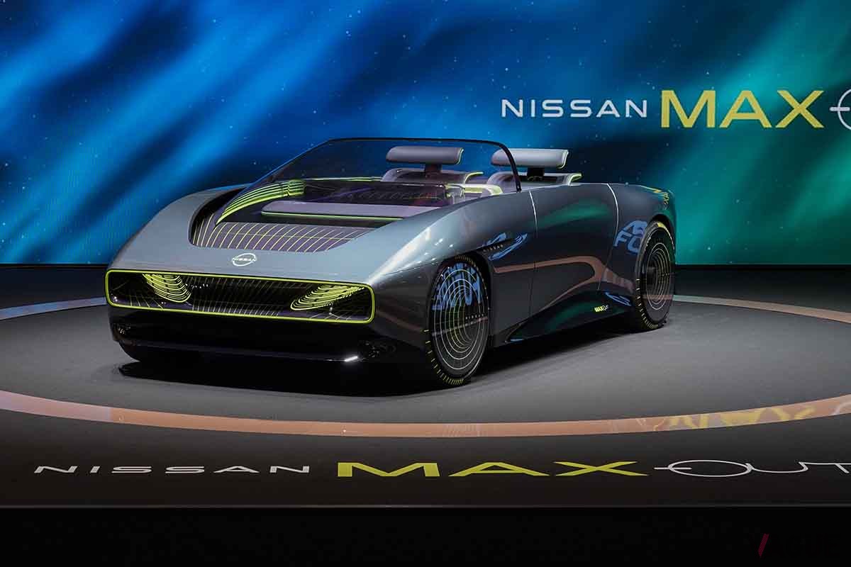 日産グローバル本社ギャラリーで開催されるイベント「Nissan FUTURES」で初公開されるEVコンセプトカー「Max−Out（マックスアウト）」