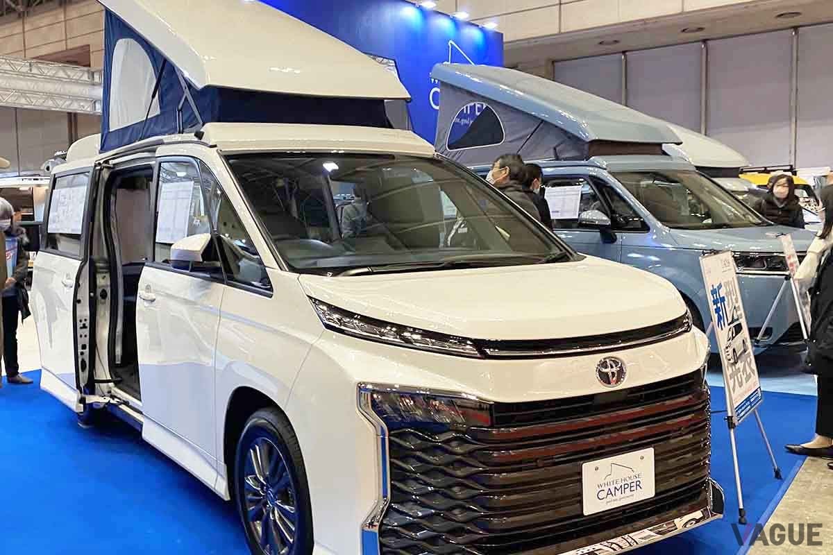 トヨタ新型「ノア／ヴォクシー」ベースのオリジナルキャンピングカー、ホワイトハウス「DAYs」
