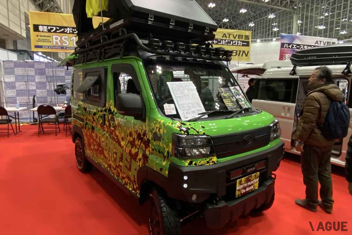軽自動車ベースの「軽キャンパー」も相変わらず人気