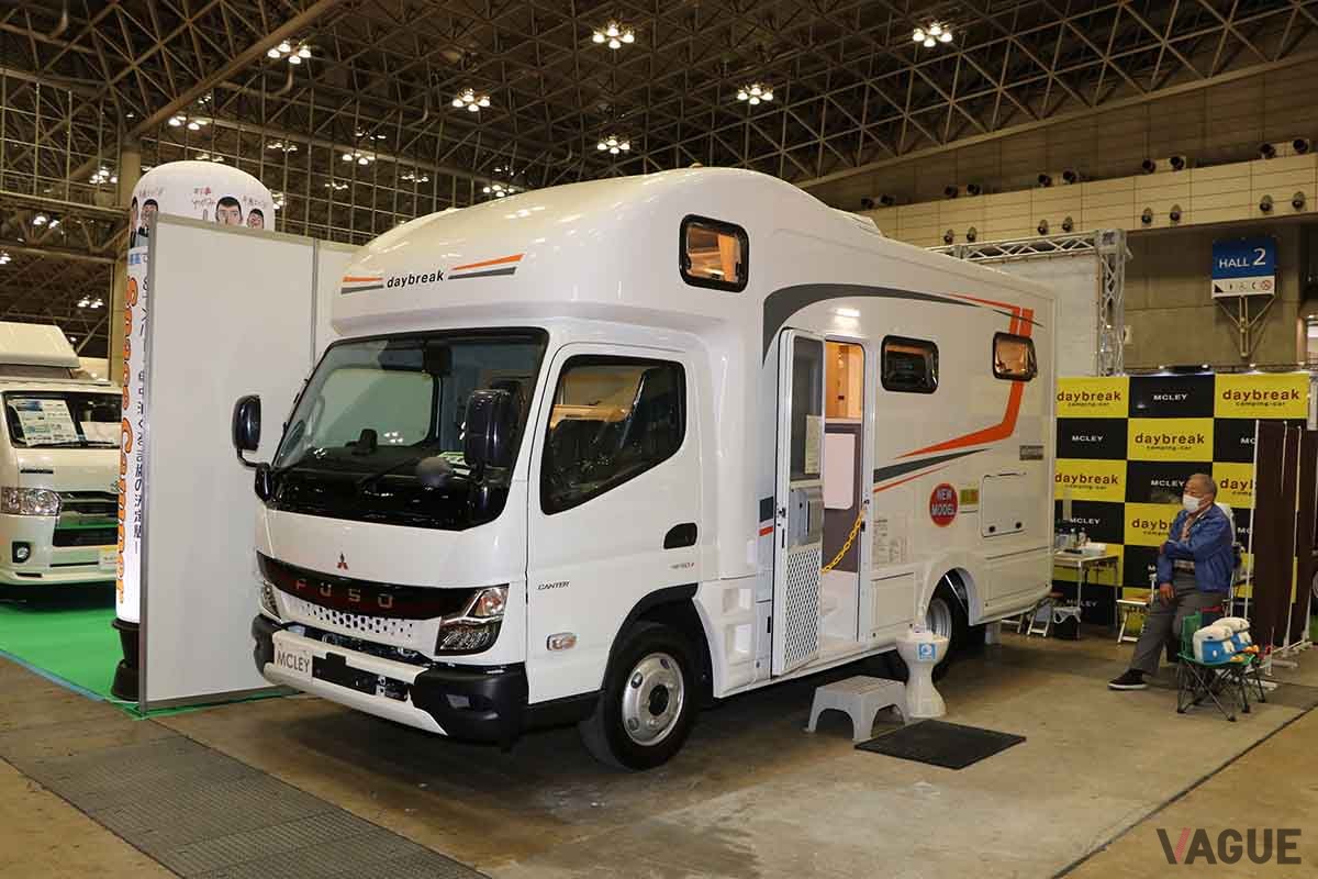 キャブコン（キャブコンバージョン）も相変わらず人気がある。全体の22.3％を占める