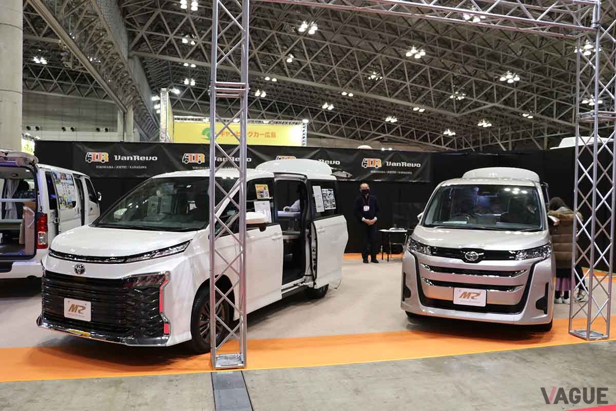 2023年2月3〜6日に千葉・幕張メッセで行われた「ジャパンキャンピングカーショー2023」の様子