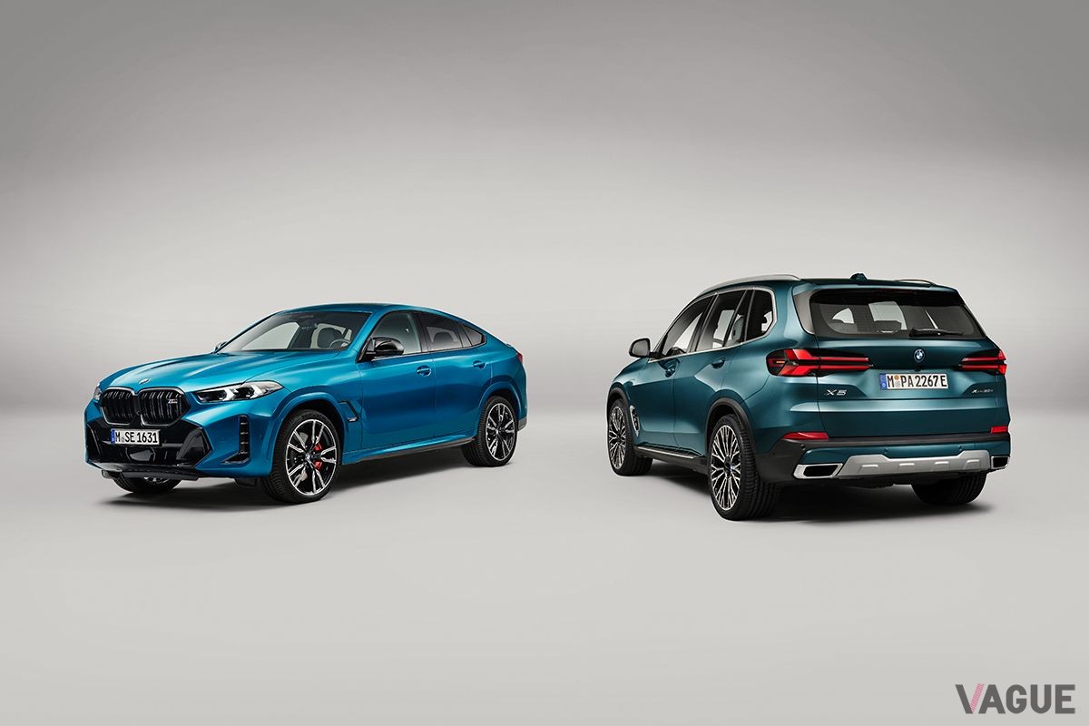 BMW改良新型「X5」と「X6」
