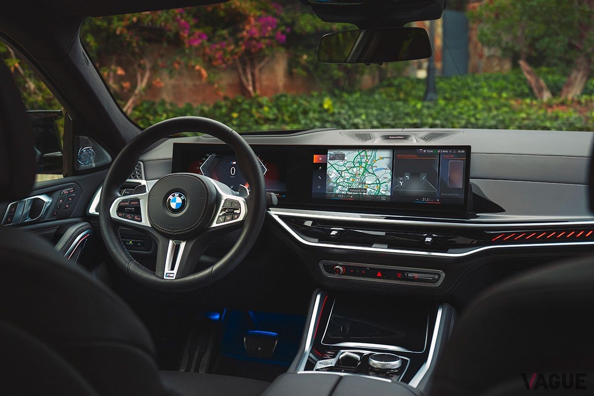 BMW改良新型「X6」のインテリア