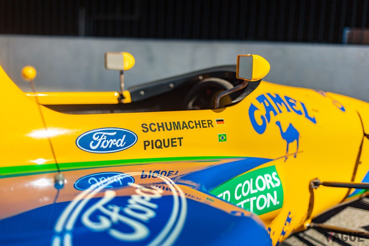 RMサザビーズのプライベートセールスに登場した1991年製ベネトン・フォードのF1マシン「B191」