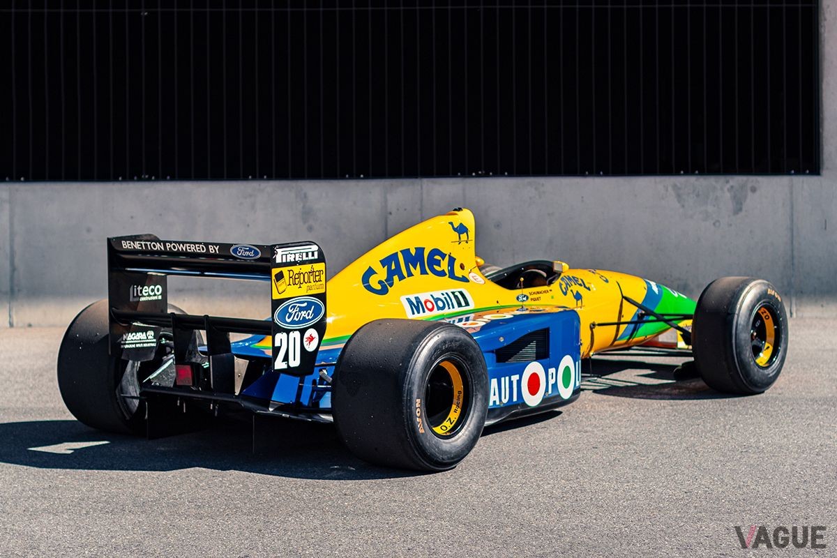 RMサザビーズのプライベートセールスに登場した1991年製ベネトン・フォードのF1マシン「B191」