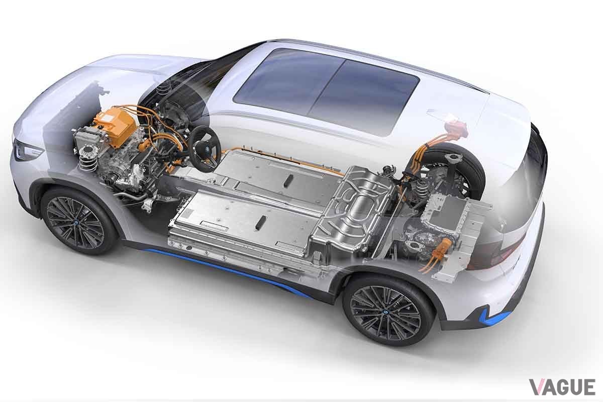 BMW新型「iX1」の透視図