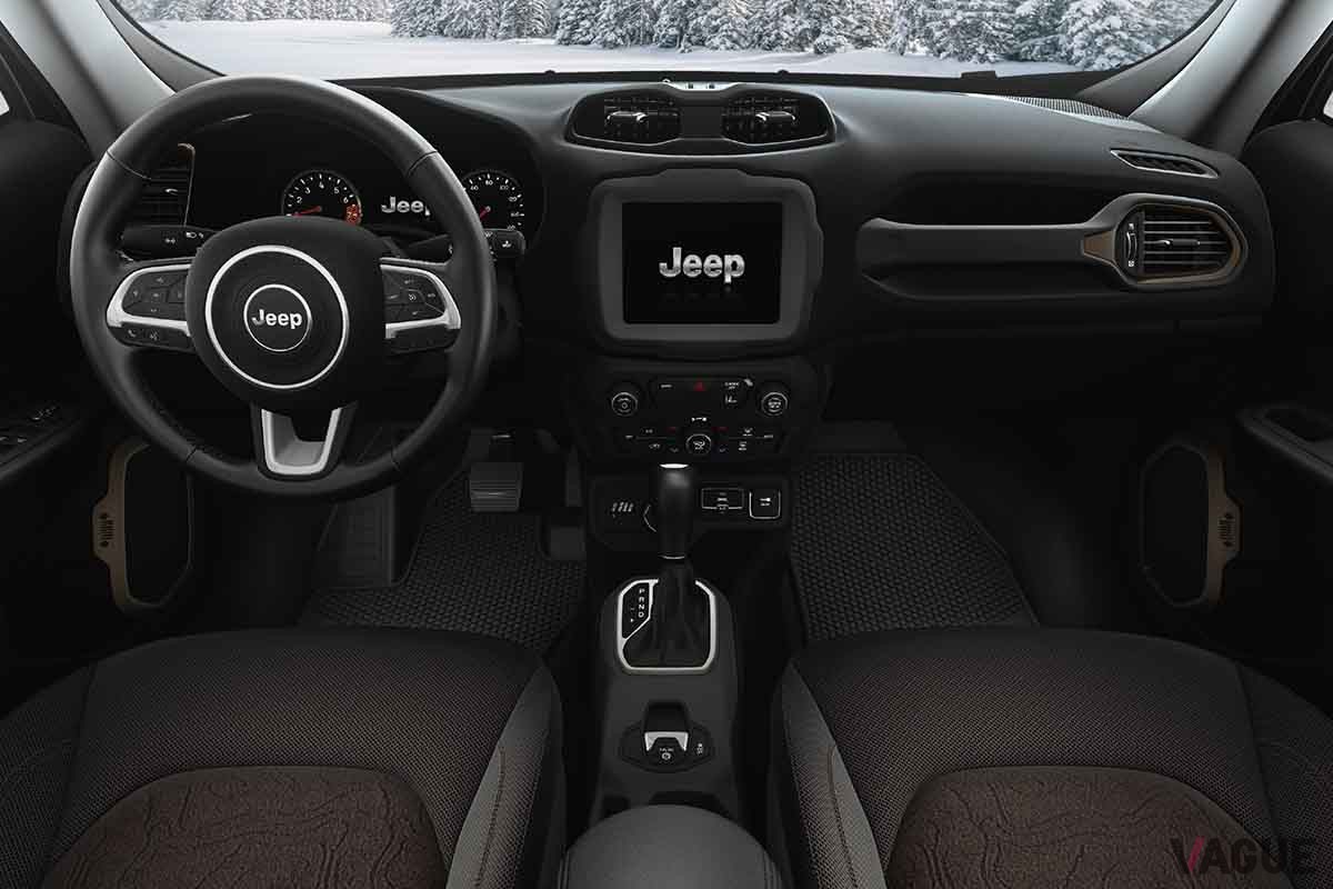 ジープ「レネゲード」2023年モデルのインテリア