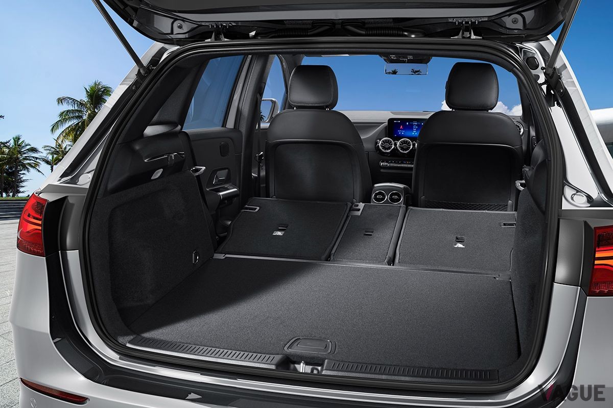 メルセデス・ベンツ改良新型「Bクラス」の荷室