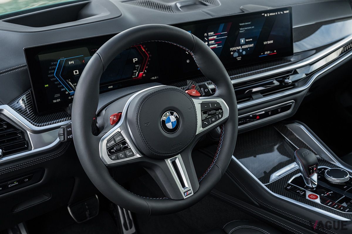 BMW新型「X5 Mコンペティション」のインテリア