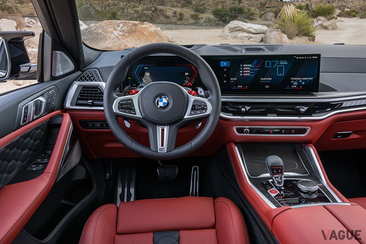BMW新型「X6 Mコンペティション」のインテリア