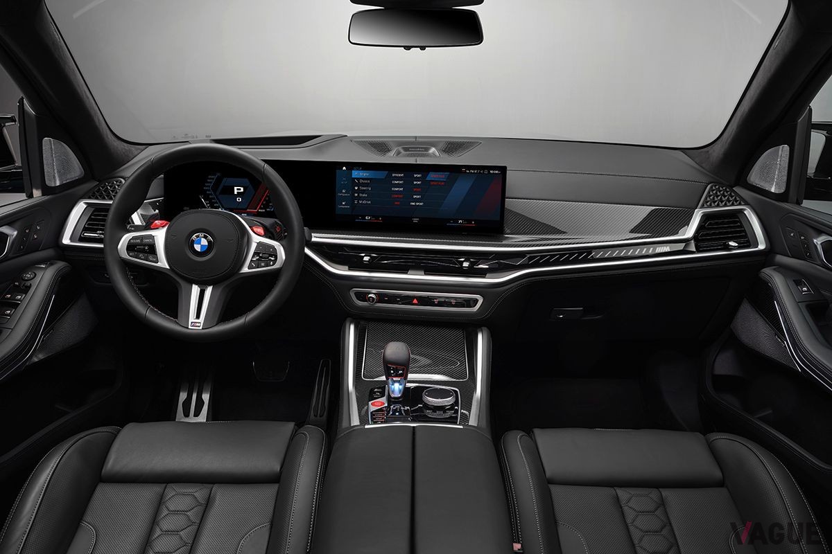 BMW新型「X5 Mコンペティション」のインテリア