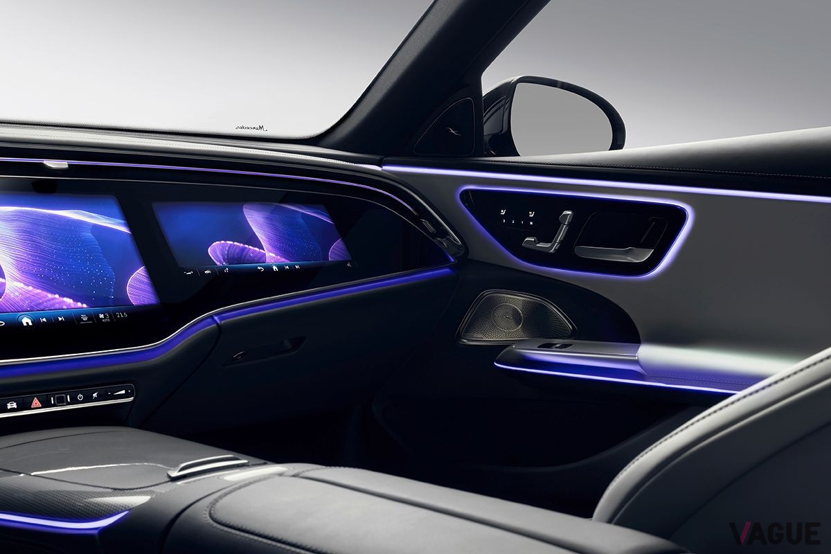 写真公開されたメルセデス・ベンツ新型「Eクラス」のインテリア