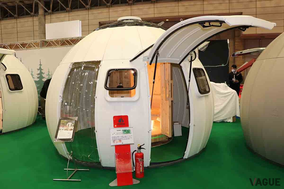 EZDOME JAPANが手がけた「EZD-SAUNA」