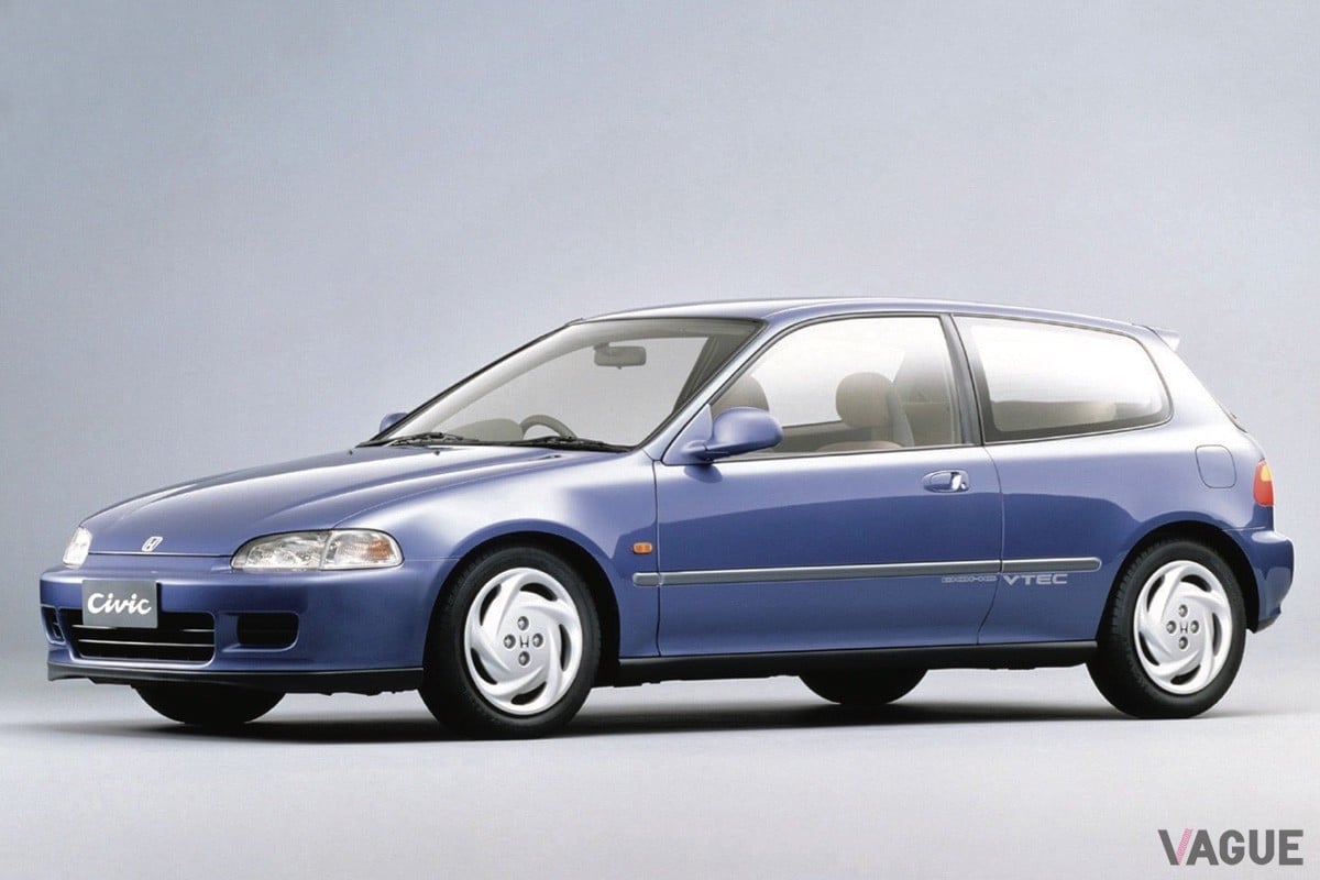 バラードAMGのベースとなったのは、ホンダが1991年に発表した5代目の“EG型”「シビック」