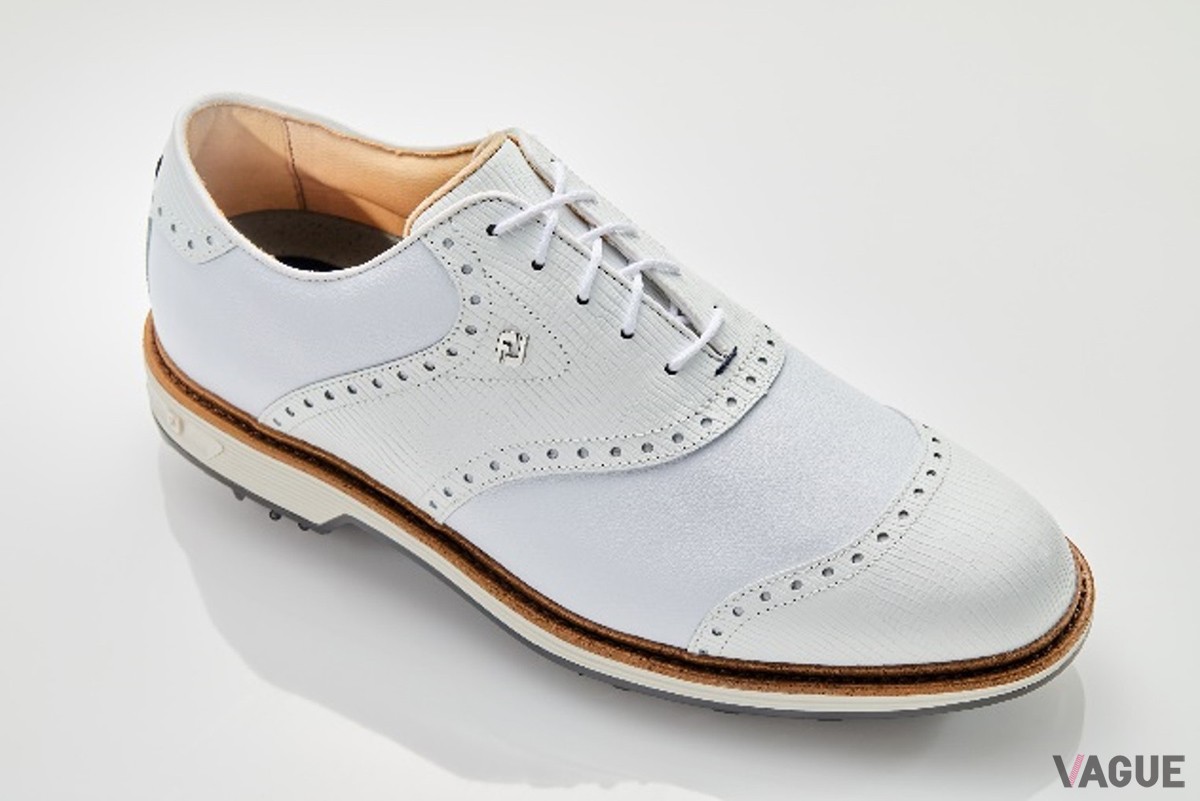 世界のトップゴルファーたちの協力を得て開発されたフットジョイの最高峰ゴルフシューズ「DryJoys Premiere Wilcox」