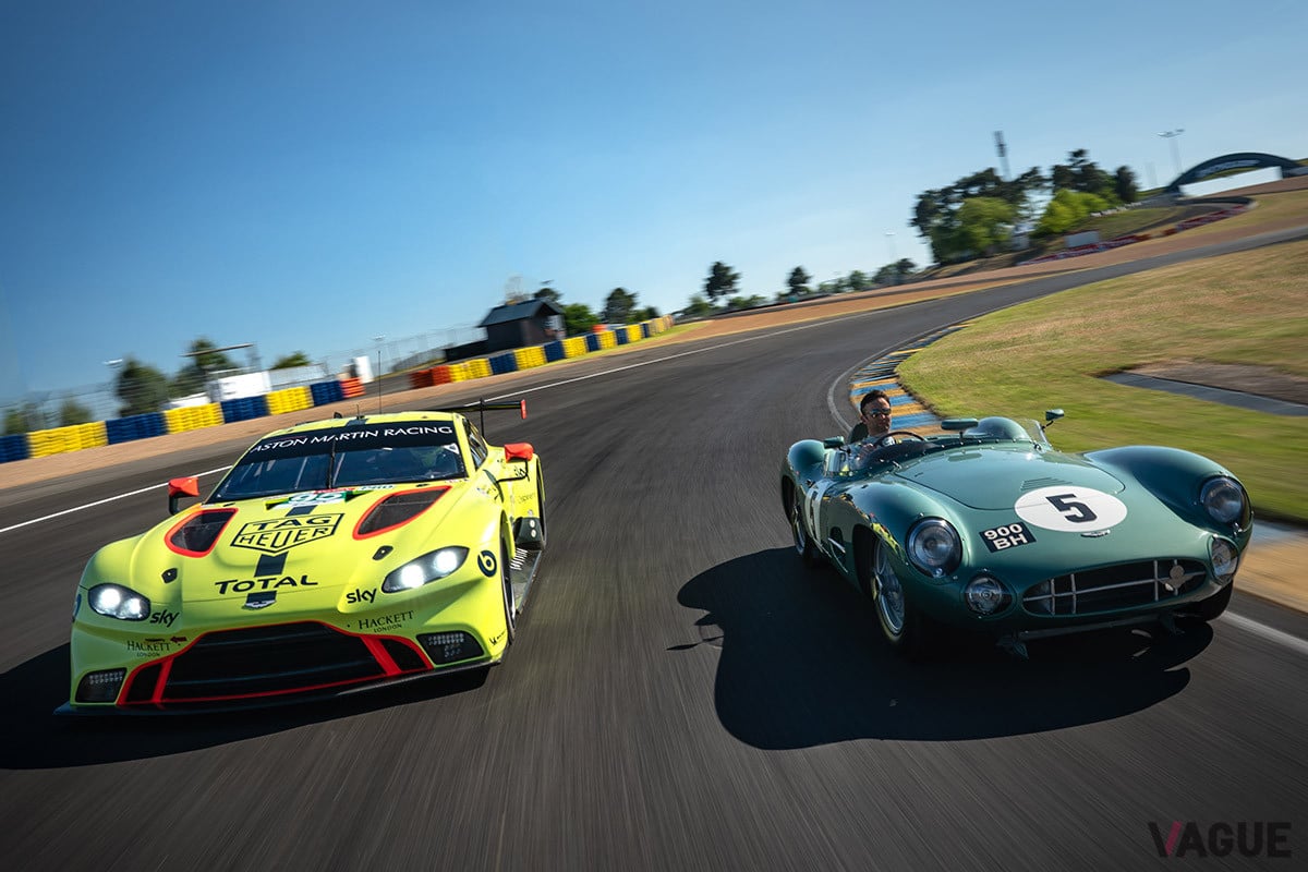 現在アストンマーティンはF1に参戦しているが、ル・マン24時間での優勝経験もあり、レースとは切っても切れない関係にある